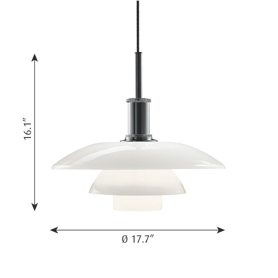 Suspension PH 4½ - 4 - by Louis Poulsen | Luminaires & cie