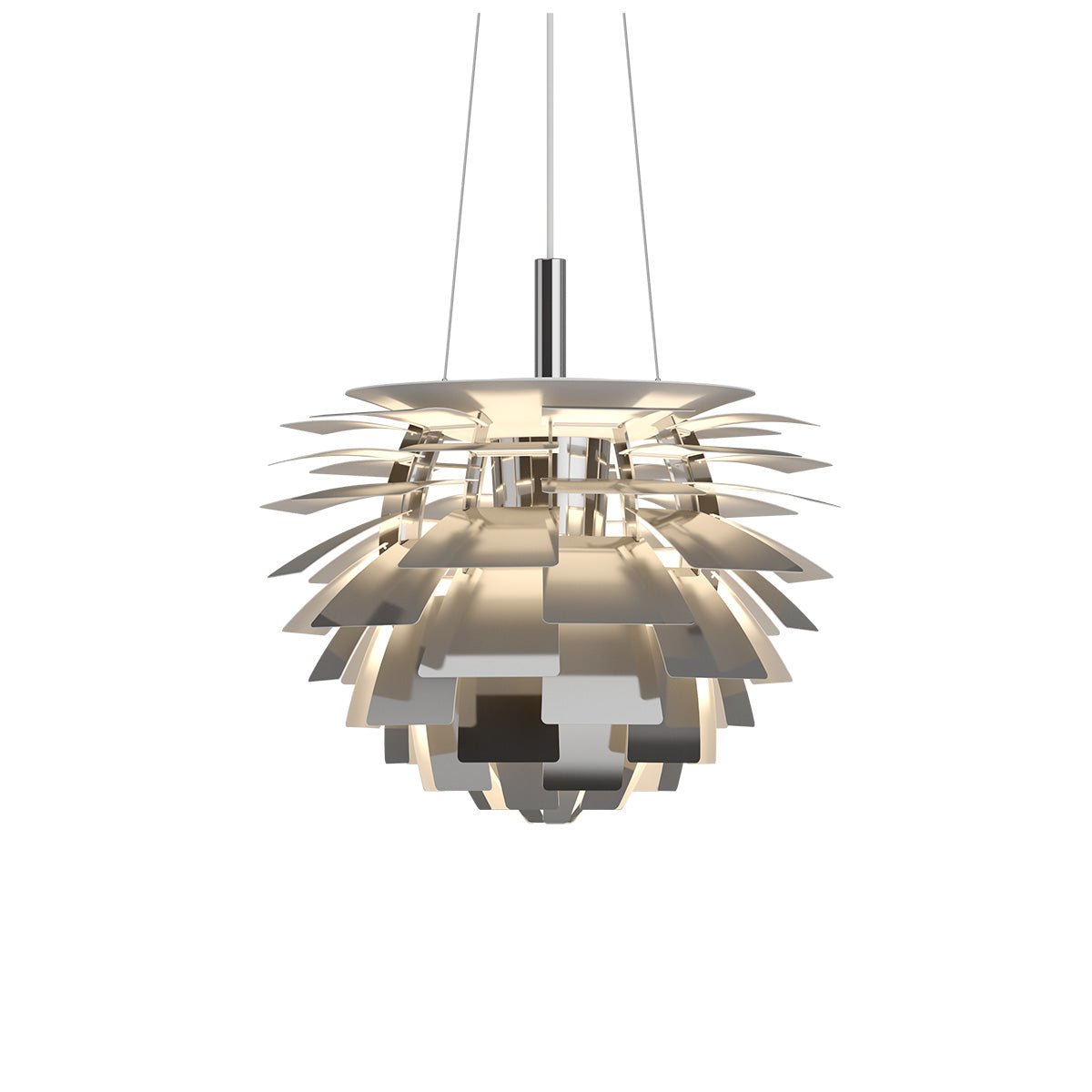 Suspension PH Artichoke - 18.9" Cuivre 1 x 200W E26 Medium by Louis Poulsen | Luminaires & cie