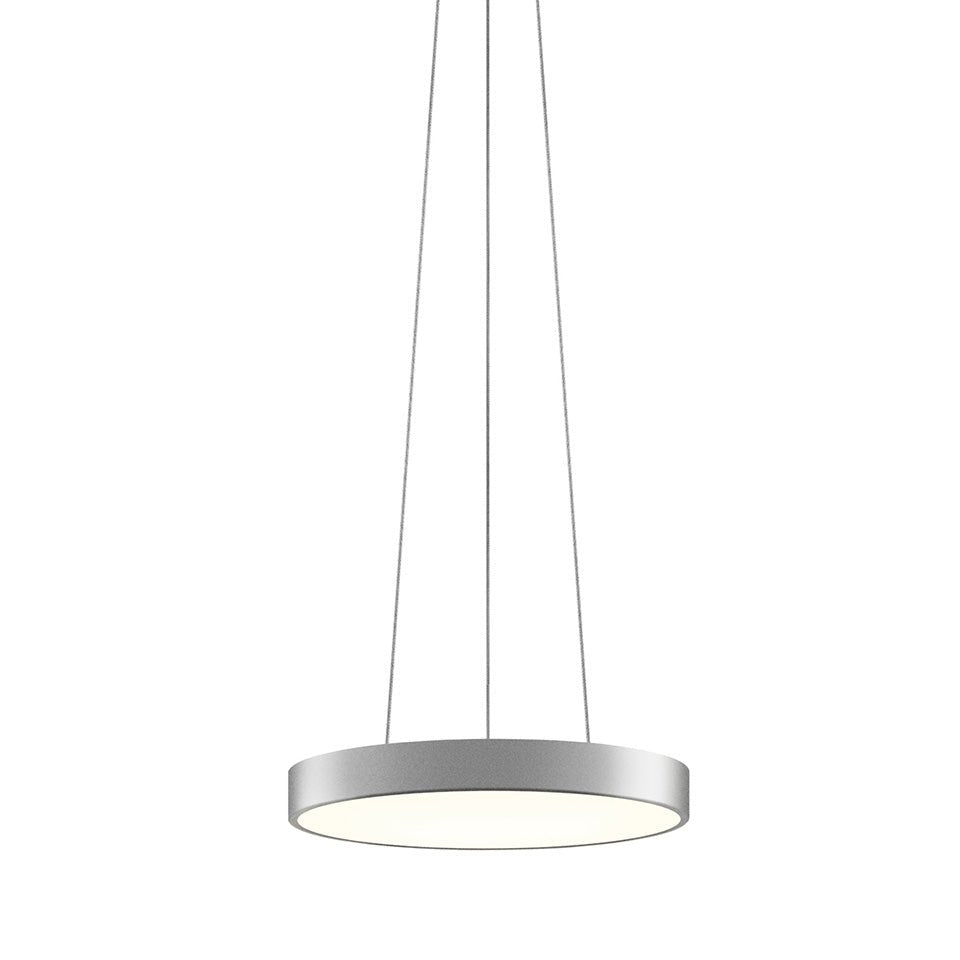 Suspension Pi - Aluminium satiné brillant 16" by Sonneman | Luminaires & cie