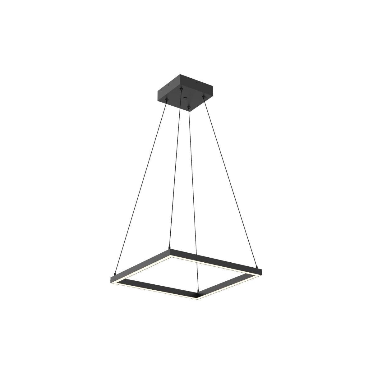 Suspension Piazza - Noir 17 3/4" by Kuzco Lighting | Luminaires & cie