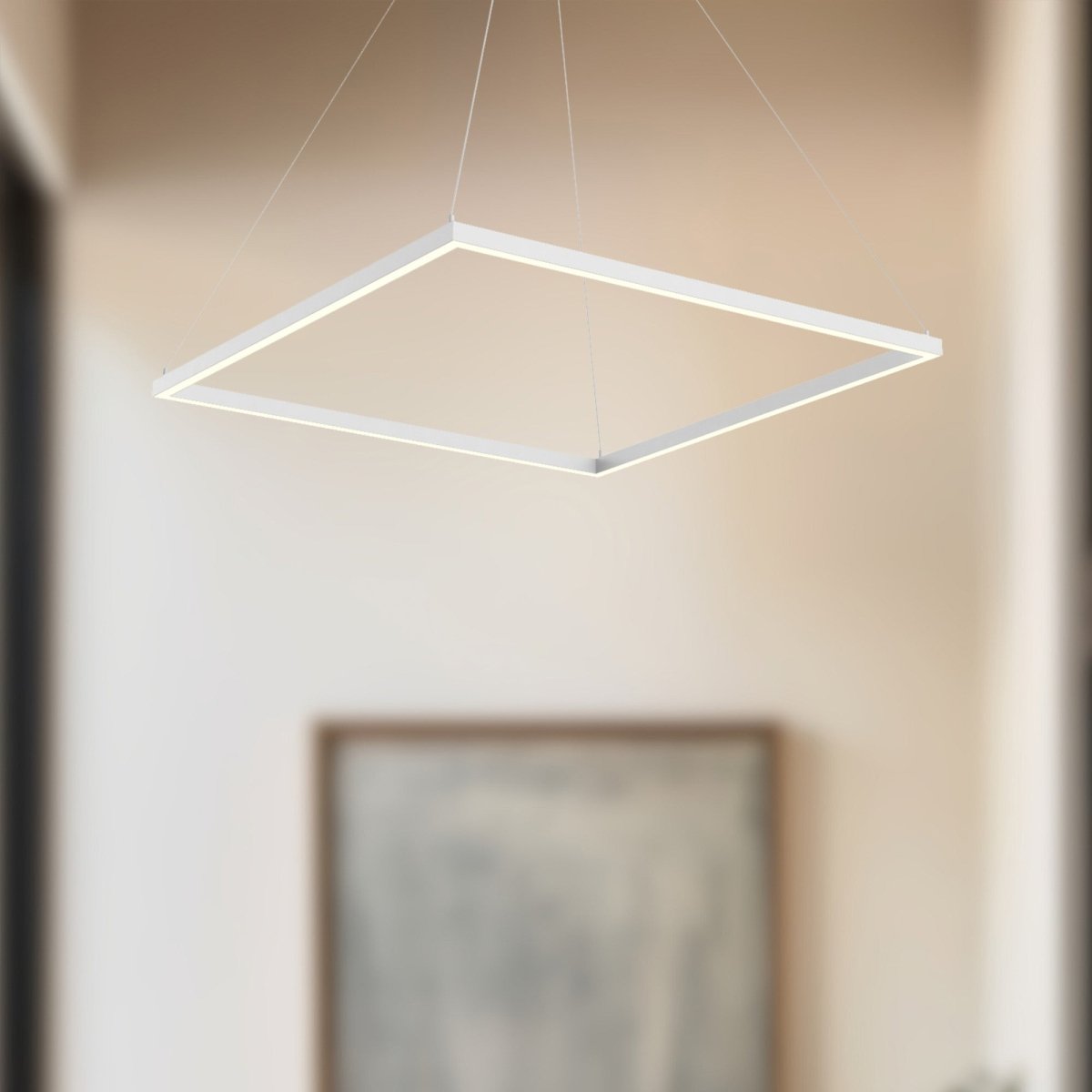 Suspension Piazza - Blanc 31 1/2" by Kuzco Lighting | Luminaires & cie
