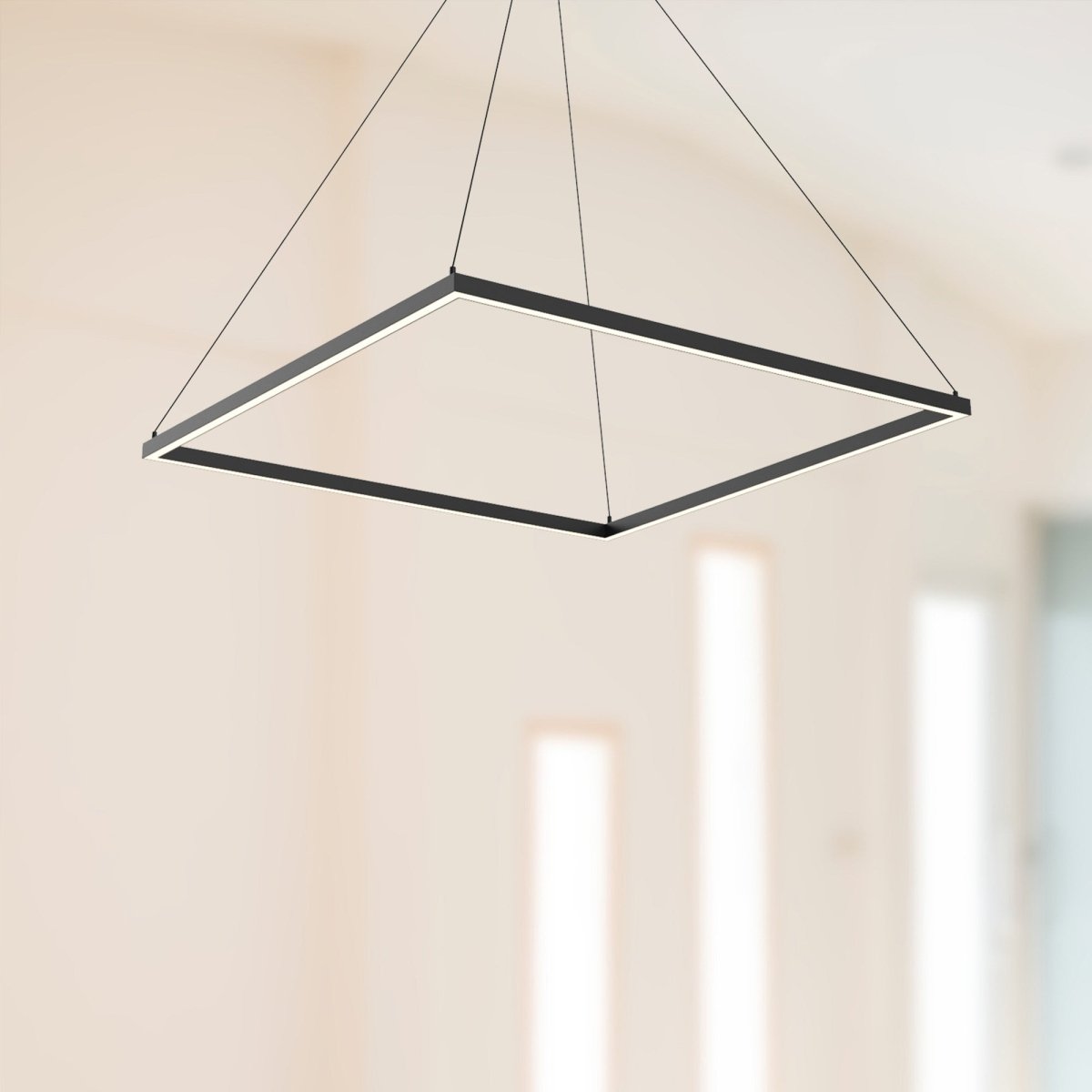 Suspension Piazza - Noir 35 3/8" by Kuzco Lighting | Luminaires & cie