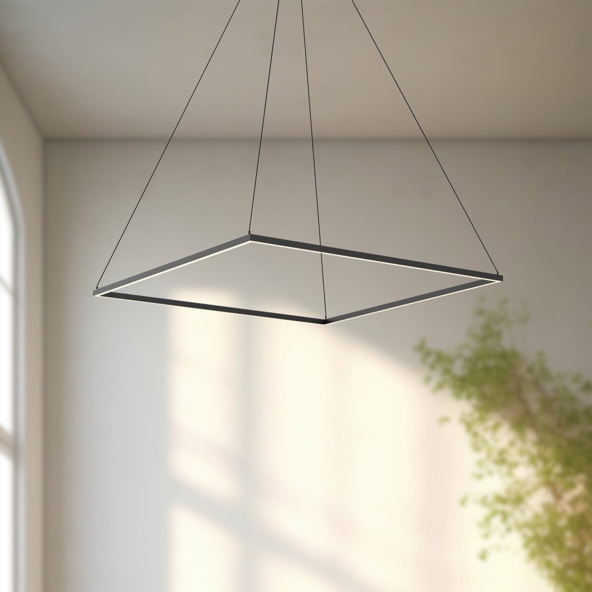 Suspension Piazza - Noir 47 1/4" by Kuzco Lighting | Luminaires & cie
