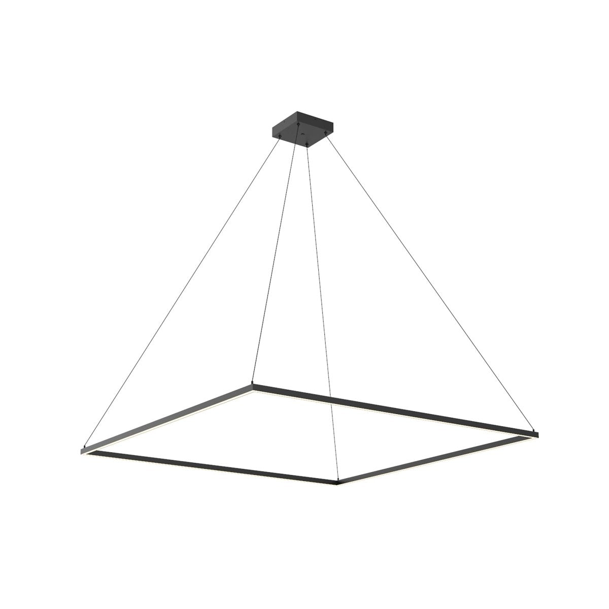 Suspension Piazza - Noir 59" by Kuzco Lighting | Luminaires & cie