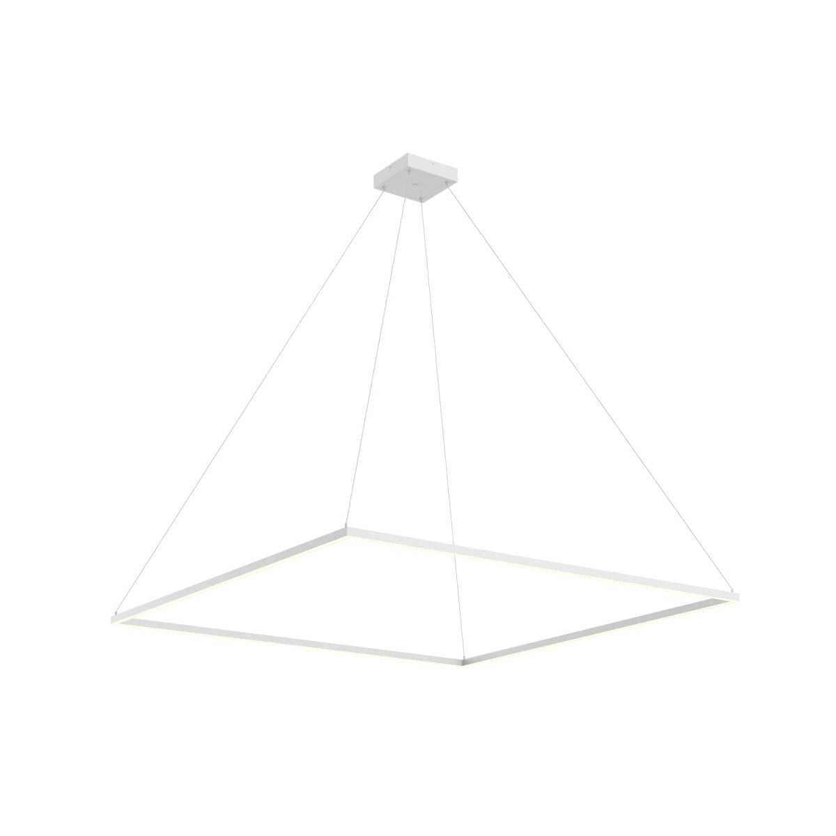 Suspension Piazza - Blanc 59" by Kuzco Lighting | Luminaires & cie