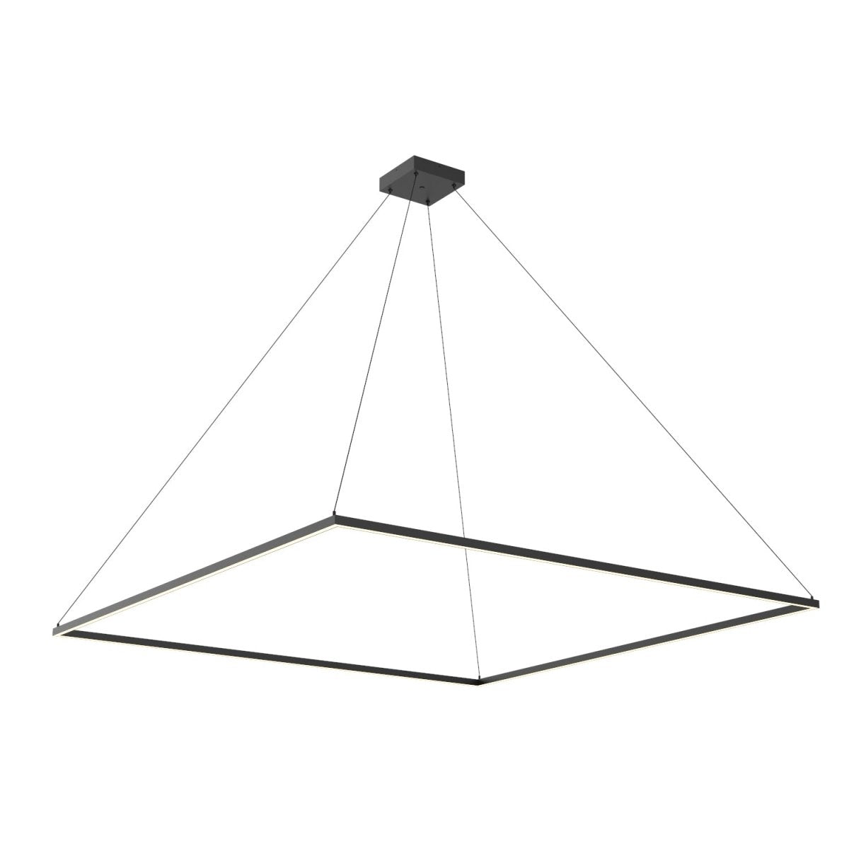 Suspension Piazza - Noir 70 7/8" by Kuzco Lighting | Luminaires & cie