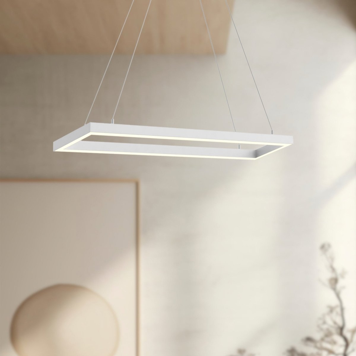 Suspension Piazza - Blanc 5 7/8" by Kuzco Lighting | Luminaires & cie