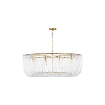 Suspension Pierce - Laiton bruni 42" by Visual Comfort Studio | Luminaires & cie