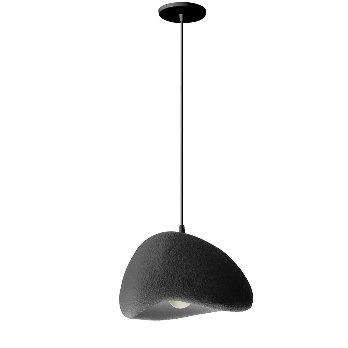 Suspension Pilar 15 3/4", Noir mat – Dainolite