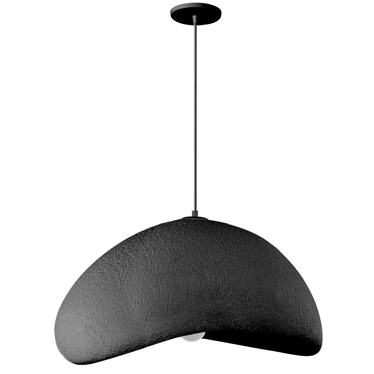 Suspension Pilar 23 3/4", Noir mat – Dainolite
