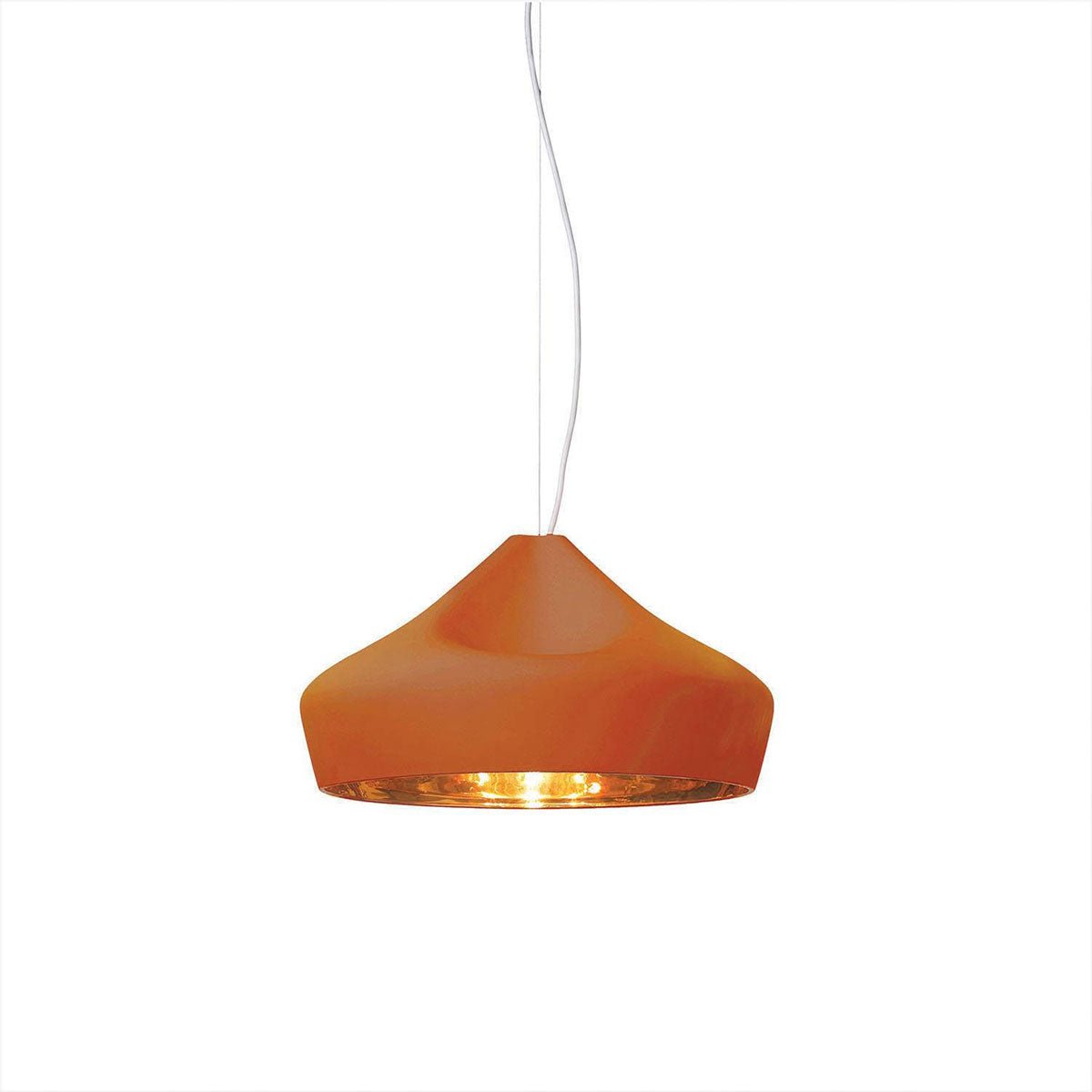 Suspension Pleat Box - Gris/Blanc Pleat Box 47 (18.5") Incandescent E26 by Marset | Luminaires & cie