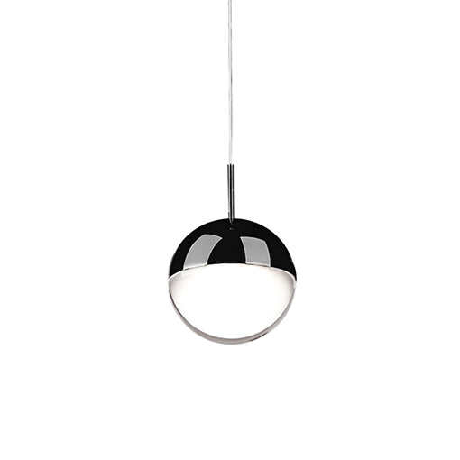 Mini-suspension Pluto Noir chrome – Kuzco Lighting