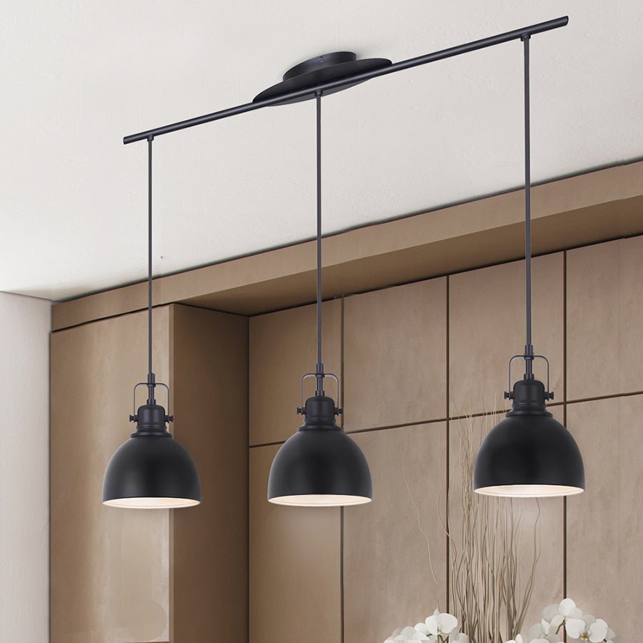 Suspension Polo - Noir mat 29 1/2" by Canarm | Luminaires & cie