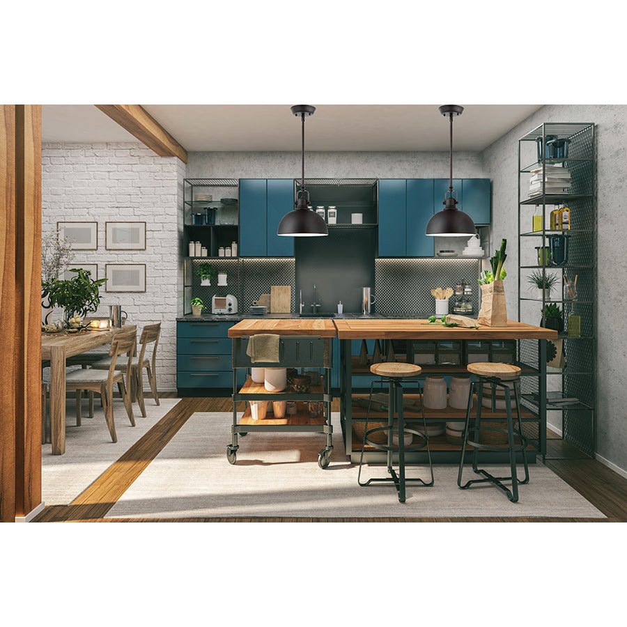 Suspension Polo - Noir mat 29 1/2" by Canarm | Luminaires & cie