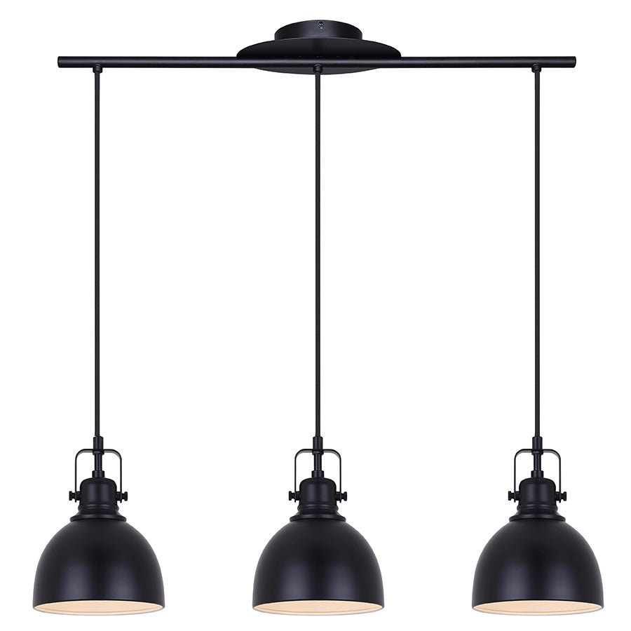 Suspension Polo - Noir mat 29 1/2" by Canarm | Luminaires & cie