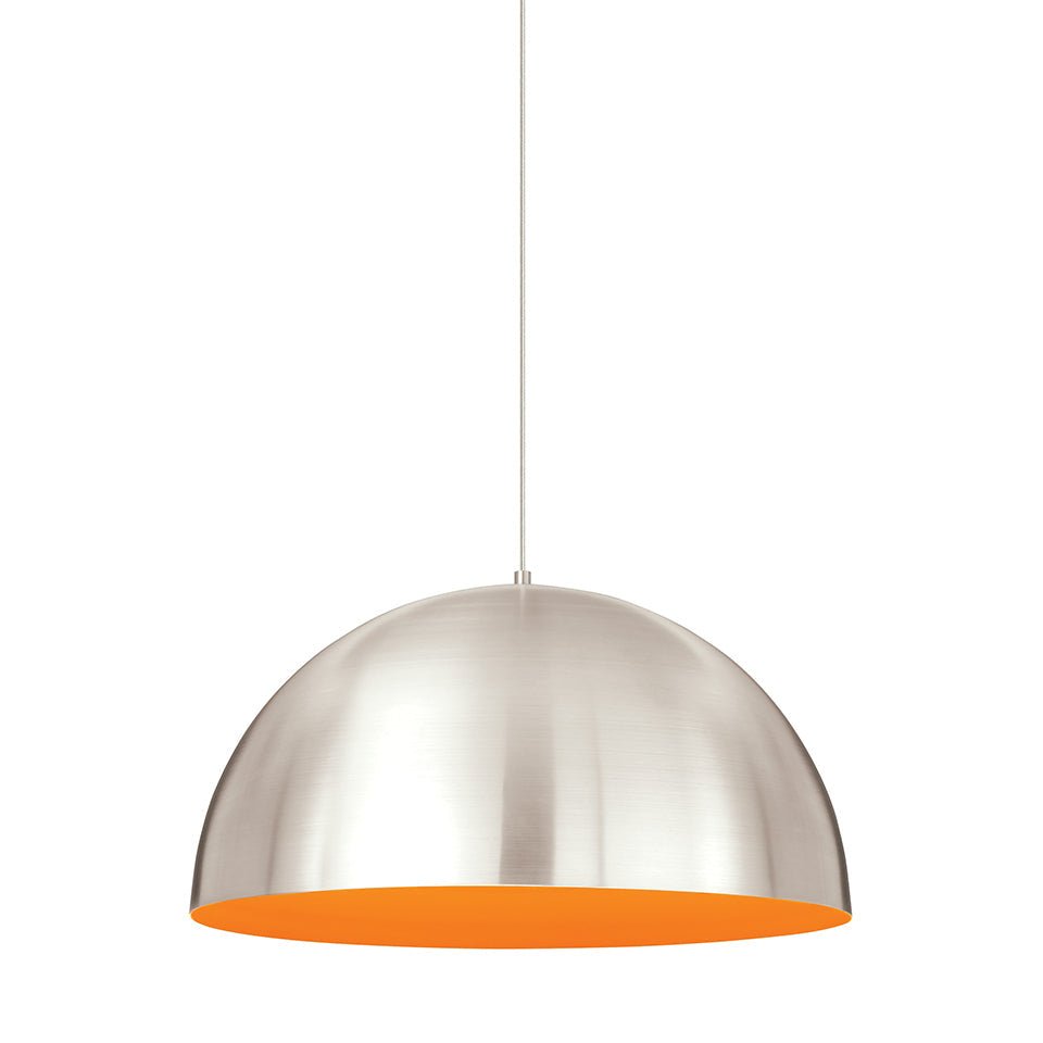 Suspension Powell Street - Blanc Noir brillant/blanc Oui by Tech Lighting | Luminaires & cie
