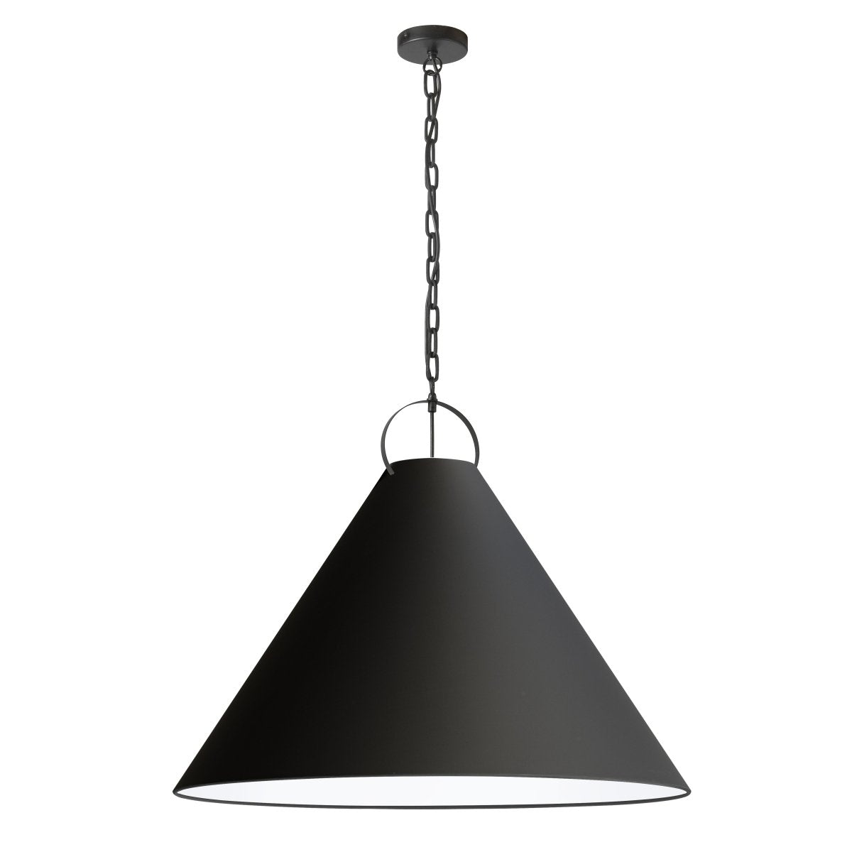 Suspension Princeton - Noir mat Noir 32" by Dainolite | Luminaires & cie