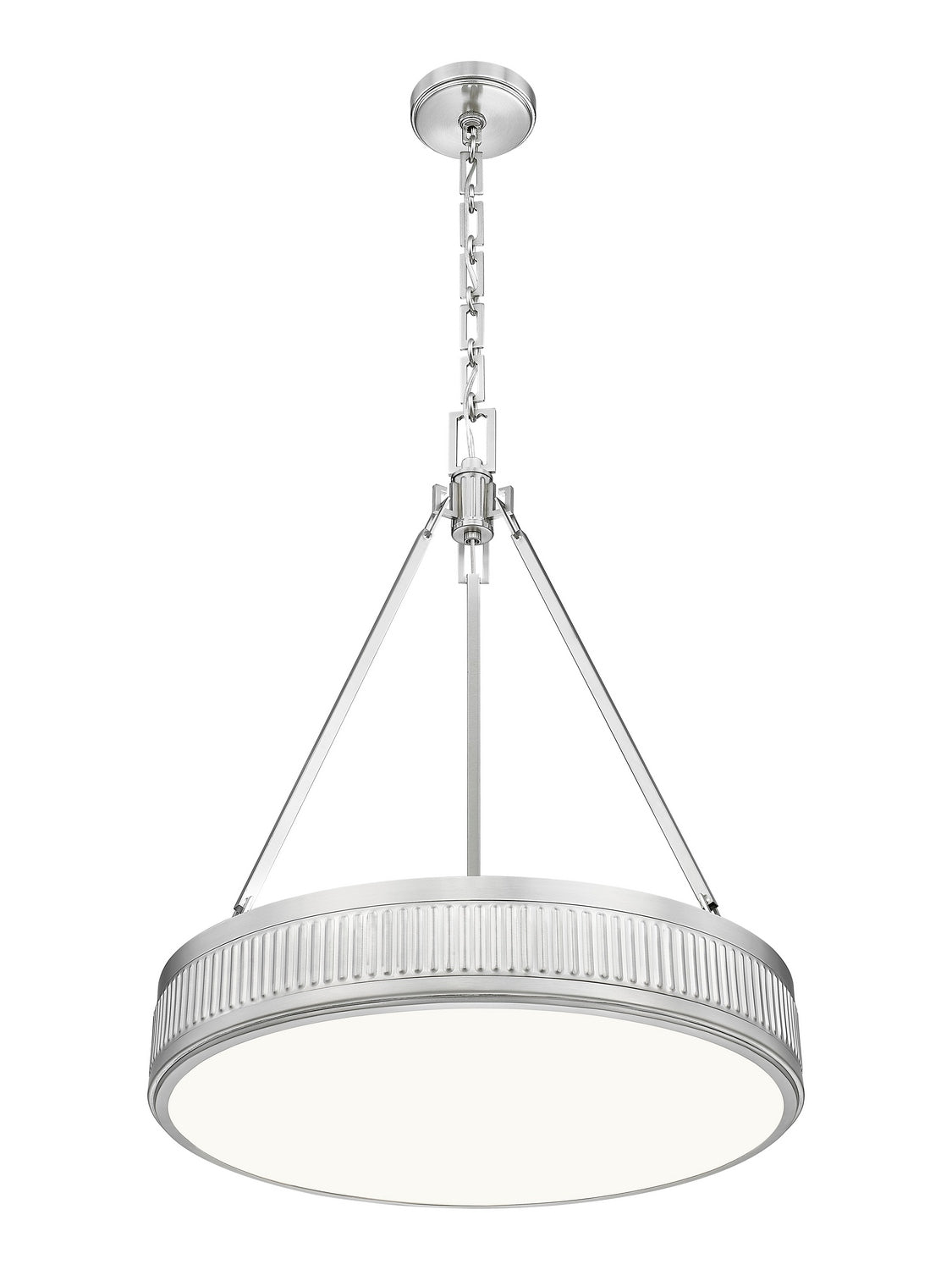 Suspension Quinn Nickel satiné, 22" – vue 3