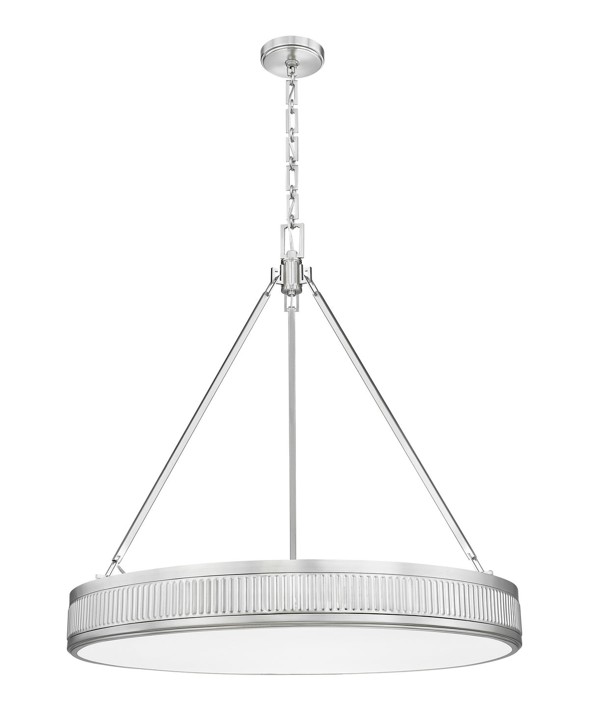 Suspension Quinn Nickel satiné, 32" – vue 6
