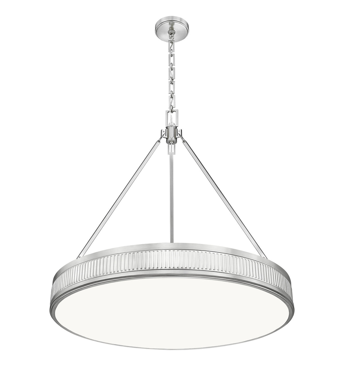Suspension Quinn Nickel satiné, 32" – vue 8