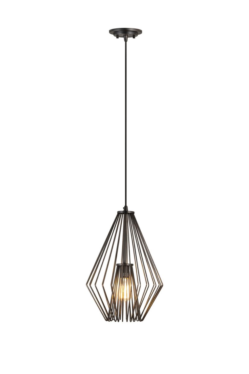 Suspension Quintus - Bronze plaqué by Z-Lite | Luminaires & cie