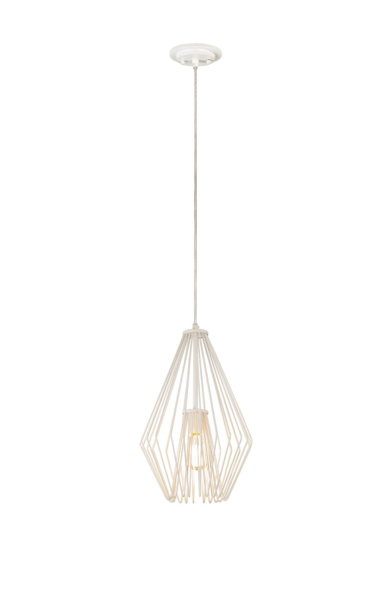 Suspension Quintus - Blanc brillant by Z-Lite | Luminaires & cie