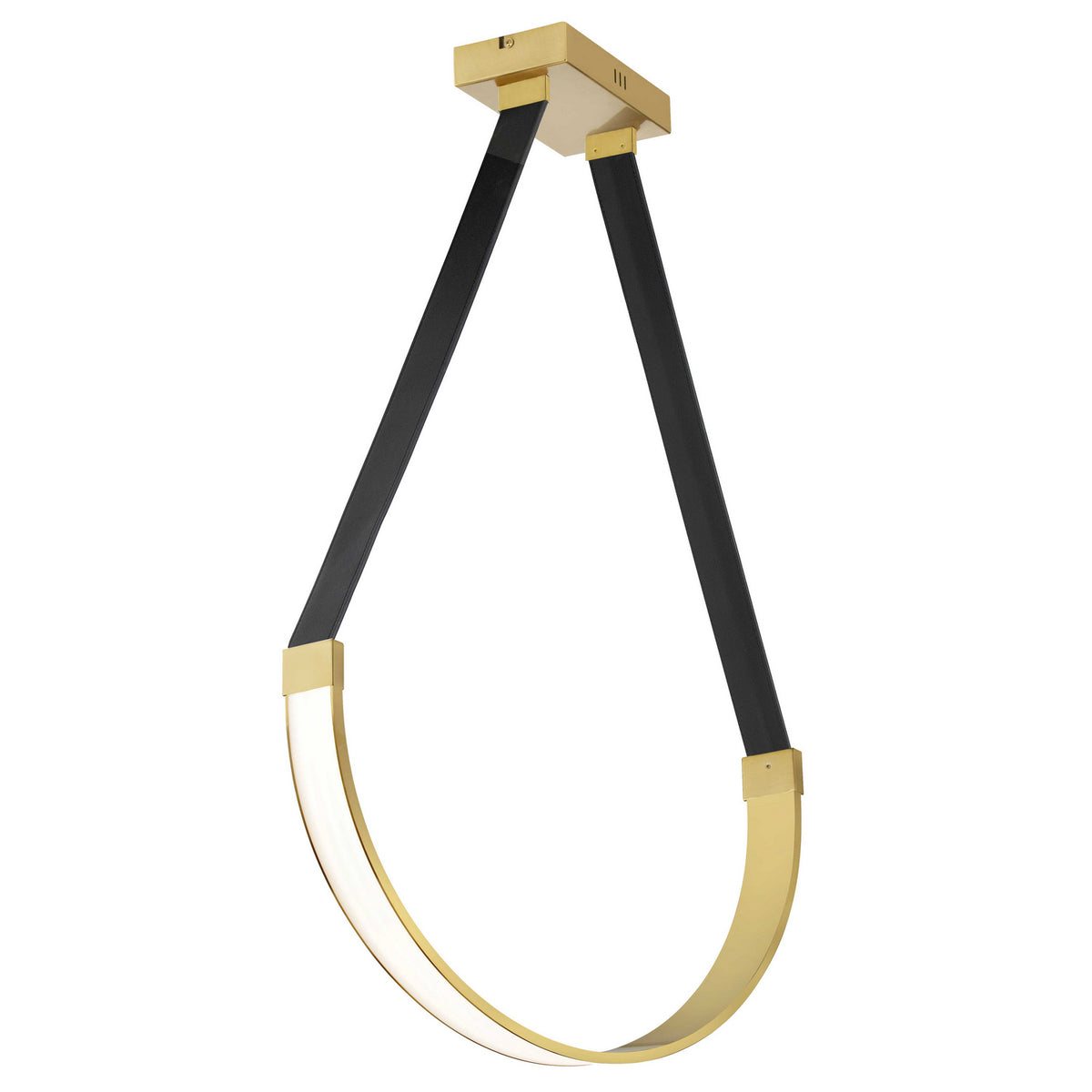 Suspension Regan 24", Laiton vieilli – Dainolite
