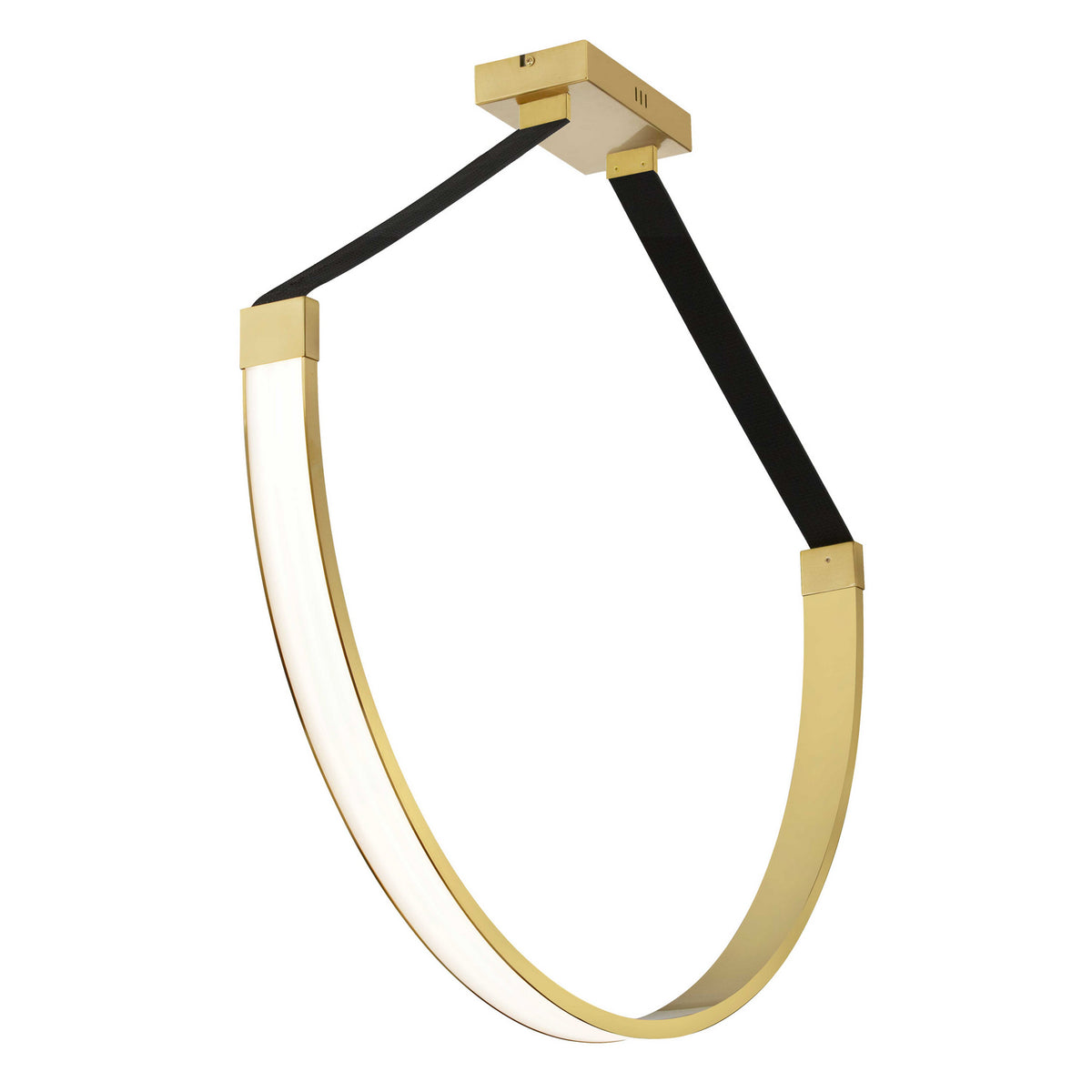 Suspension Regan 40", Laiton vieilli – Dainolite