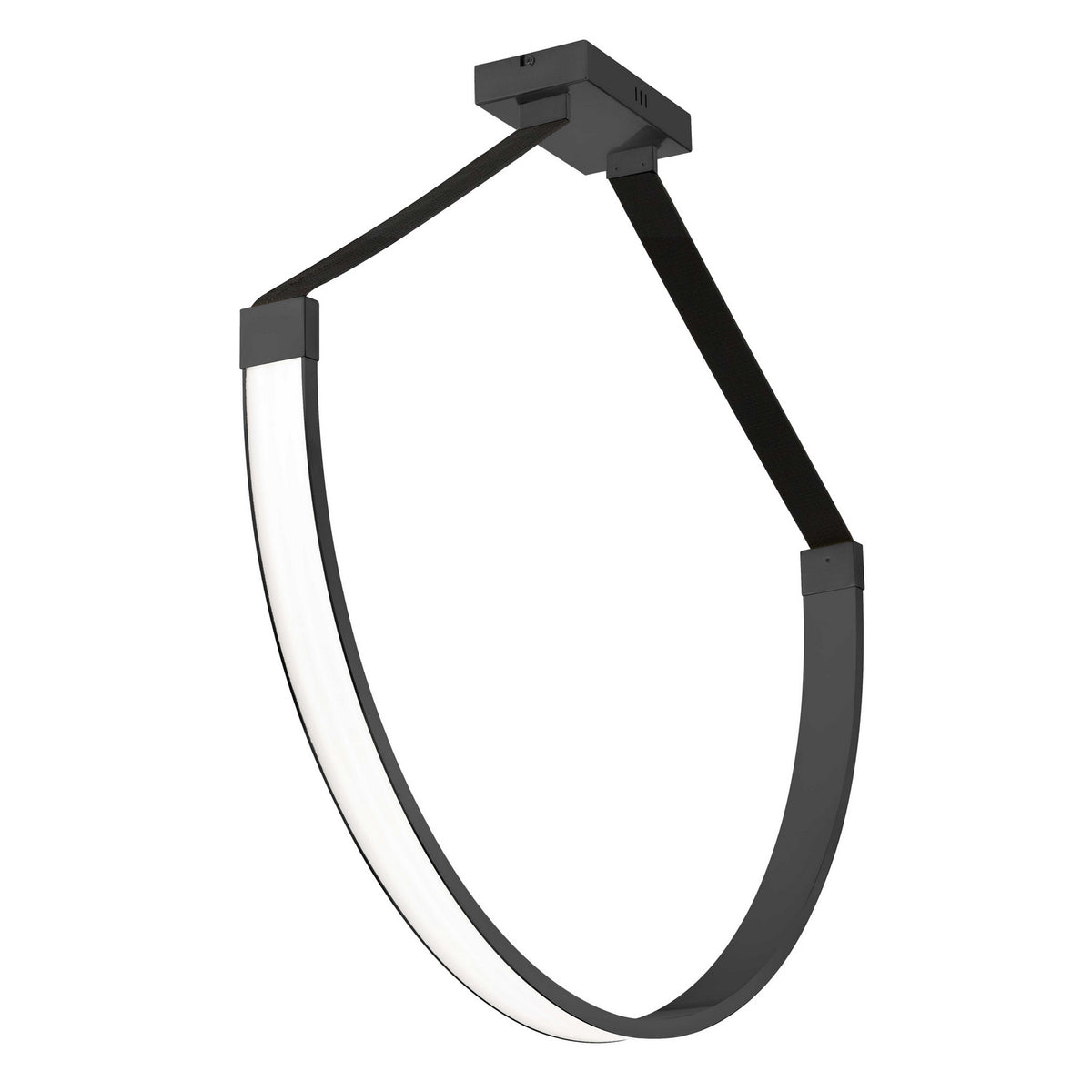 Suspension Regan 40", Noir mat – Dainolite
