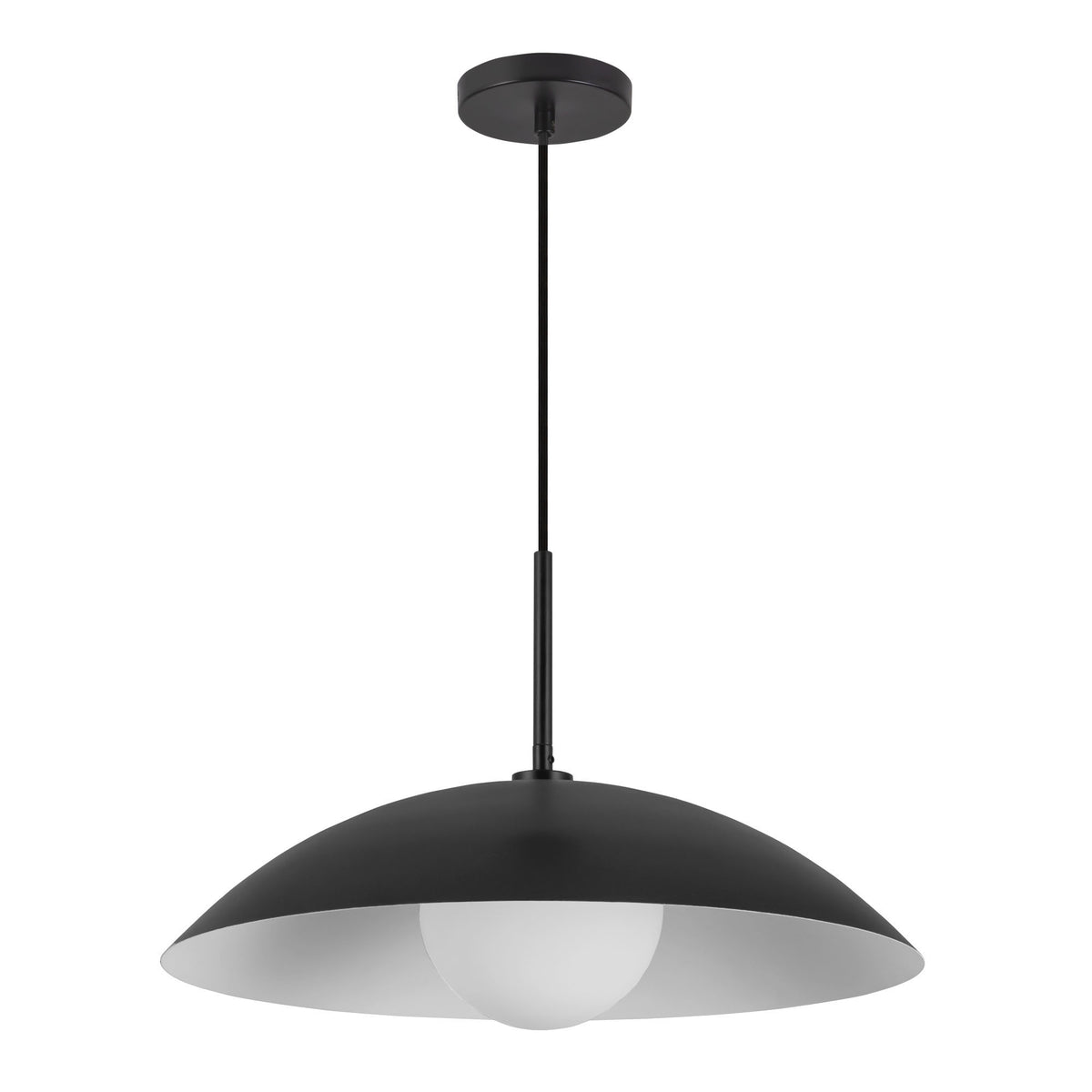 Suspension Regent Noir – vue 3
