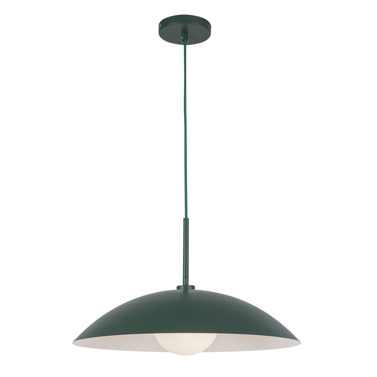Suspension Regent Vert sapin – vue 2