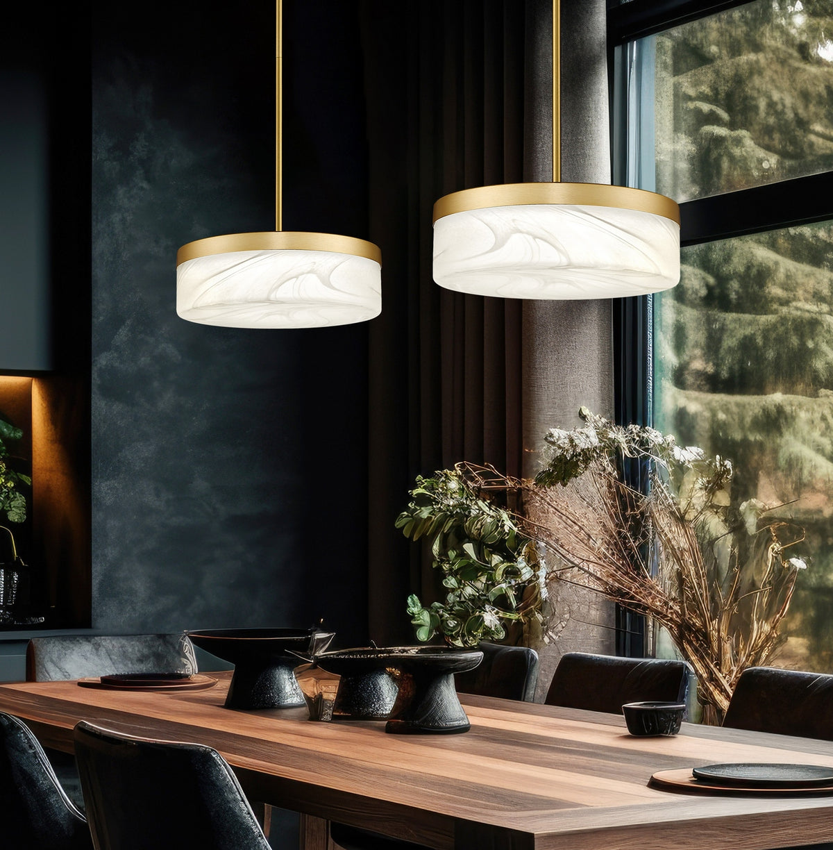 Suspension Renaud Or moderne – vue 7