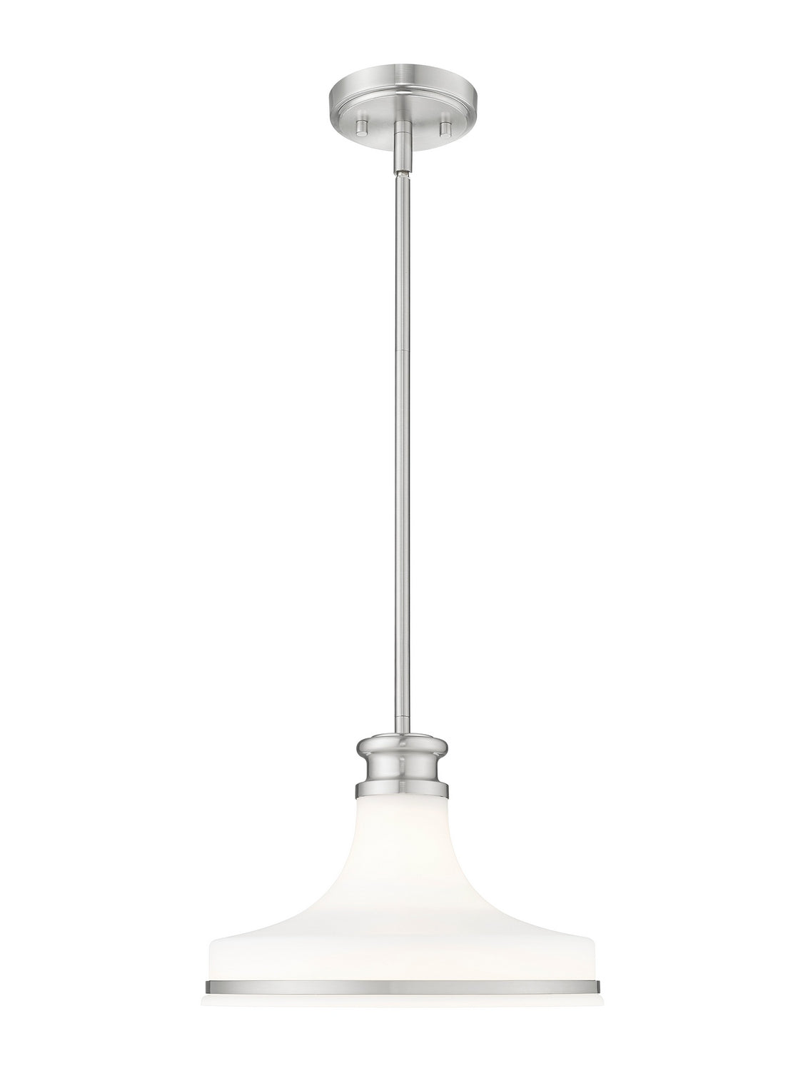 Suspension Reznor Nickel brossé, 12" – Z-Lite