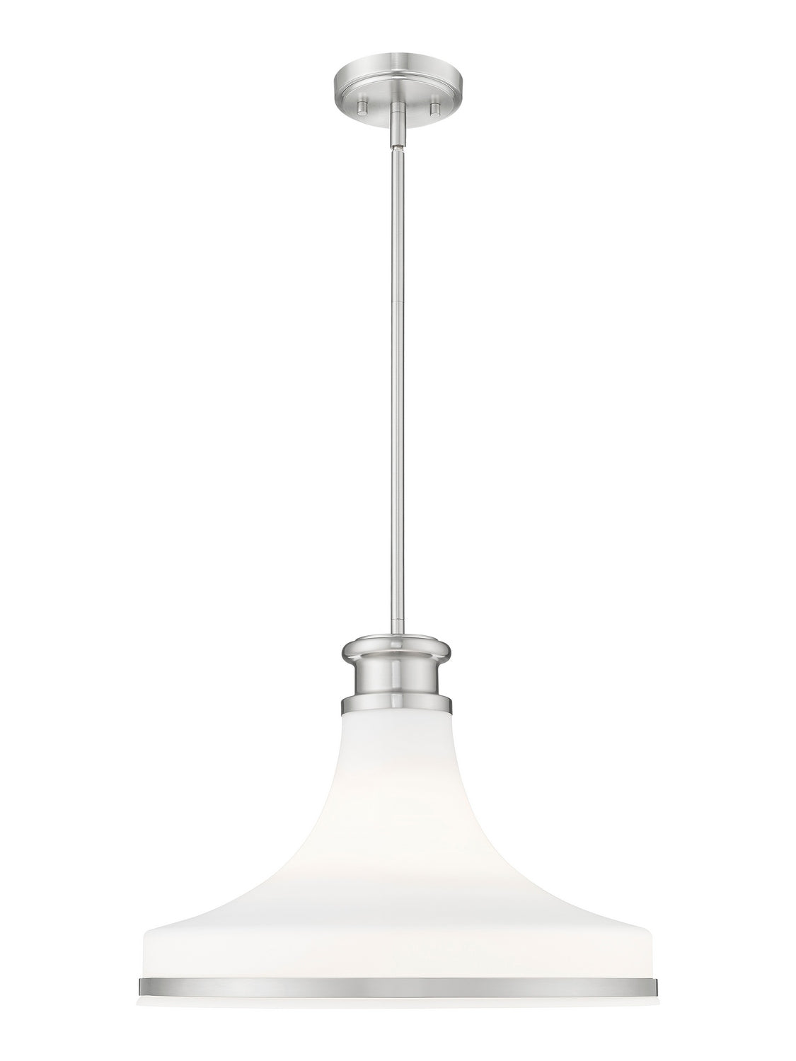 Suspension Reznor Nickel brossé, 18" – Z-Lite