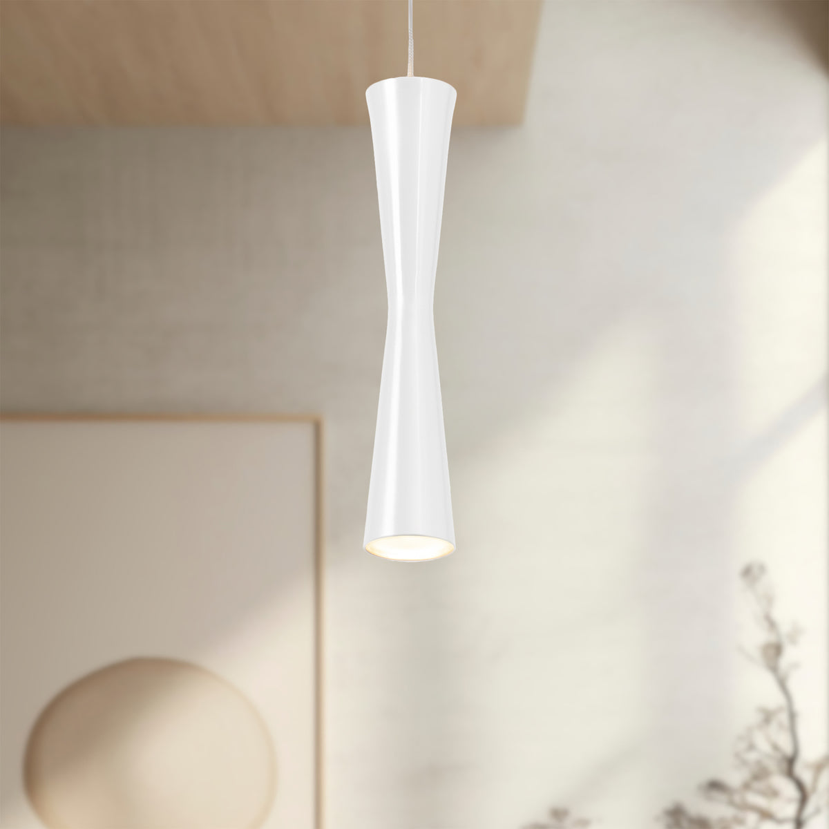 Mini-suspension Robson Blanc – vue 2