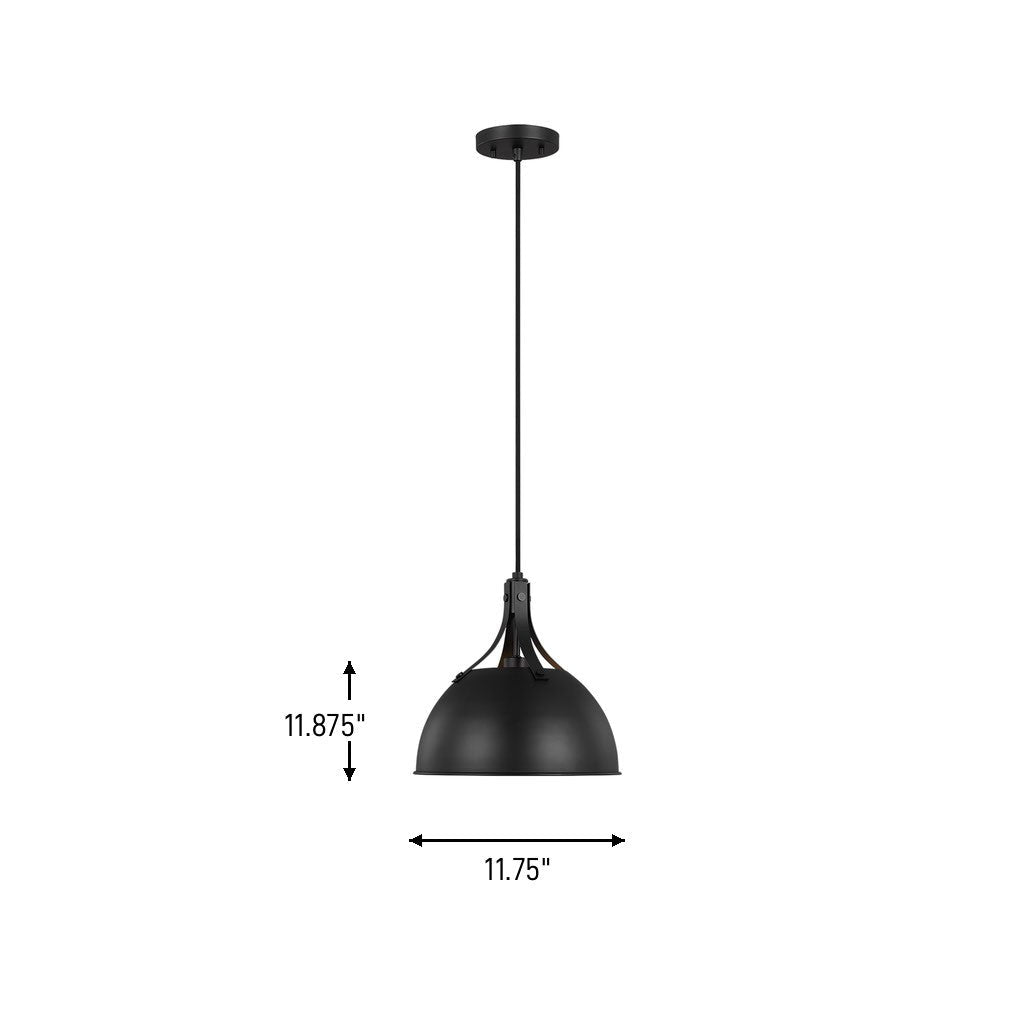 Suspension Rockland - Nickel brossé by Visual Comfort Studio | Luminaires & cie