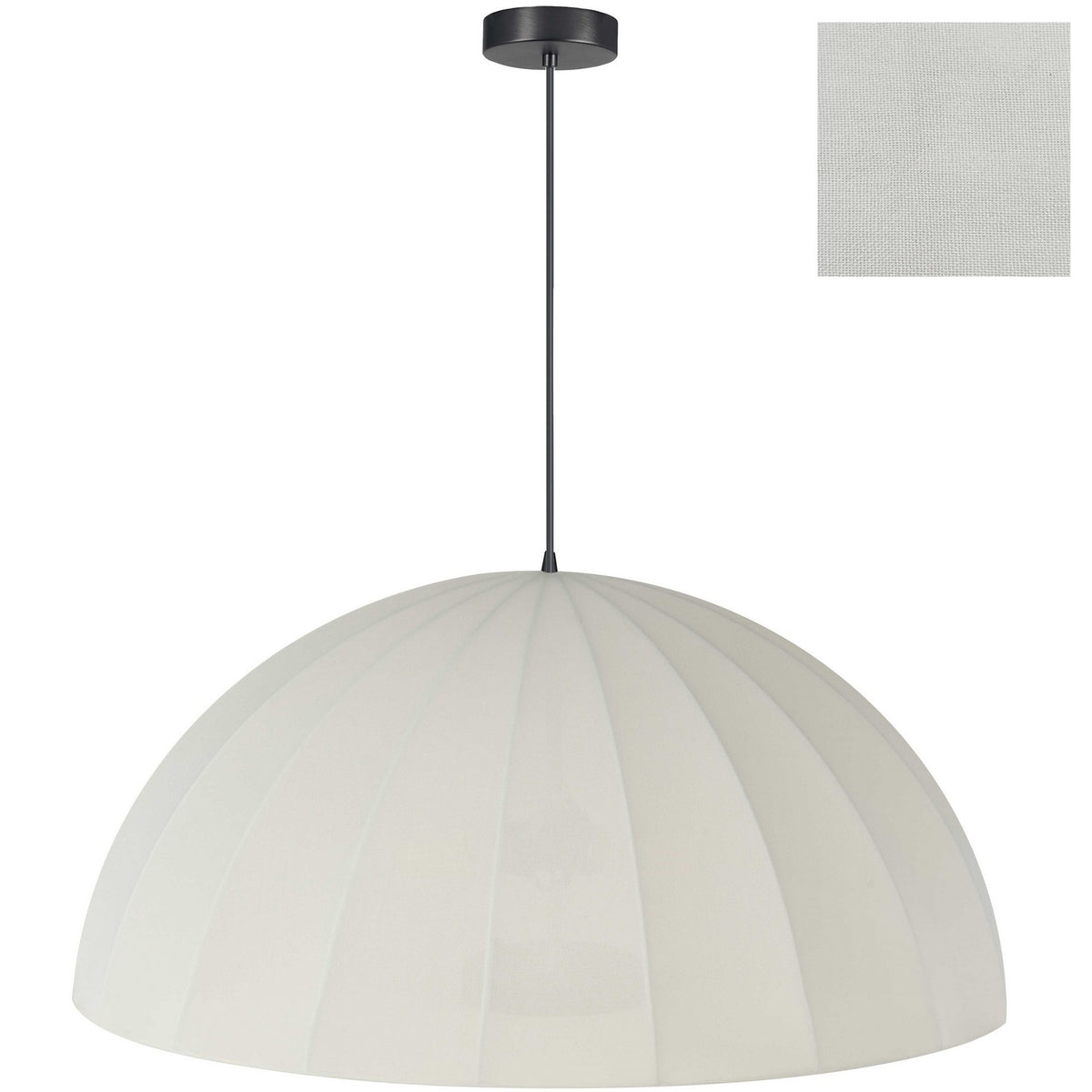 Suspension Ronny Beige / Noir mat – Dainolite