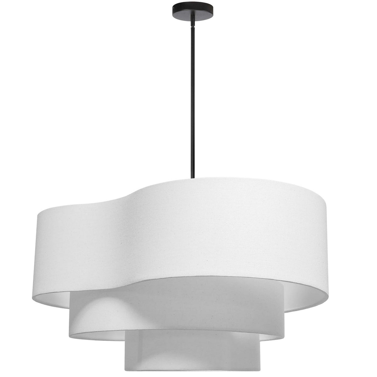 Suspension Rory Blanc / Noir mat – Dainolite