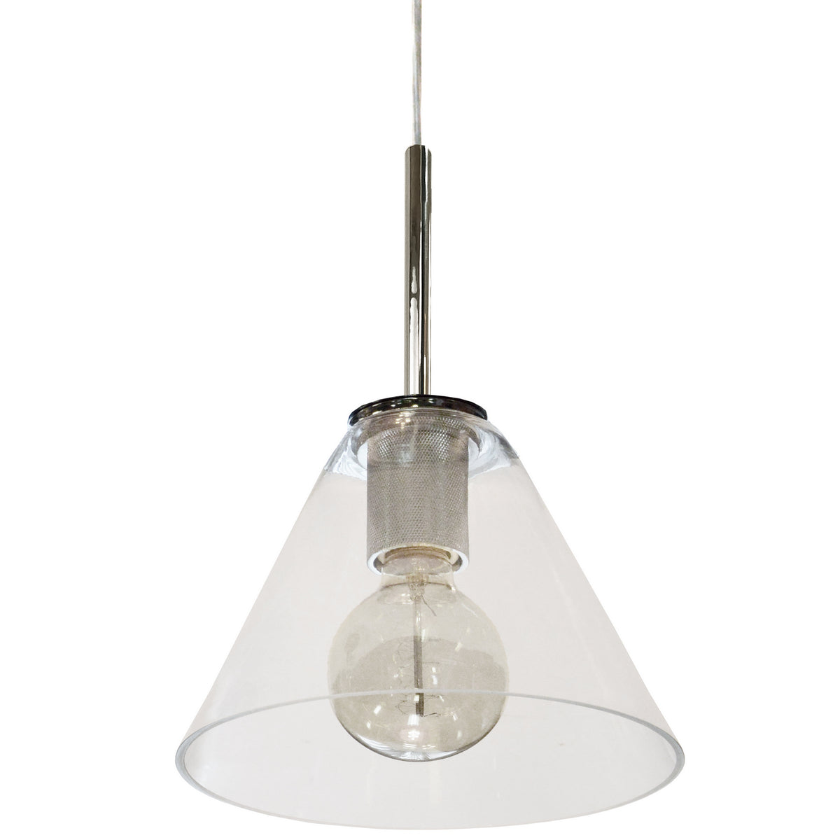 Mini-suspension Roswell 9", Chrome poli – Dainolite