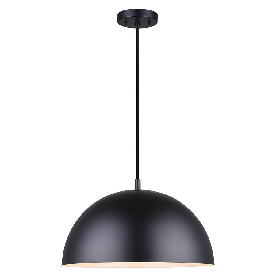 Suspension Sadie - Noir mat by Canarm | Luminaires & cie