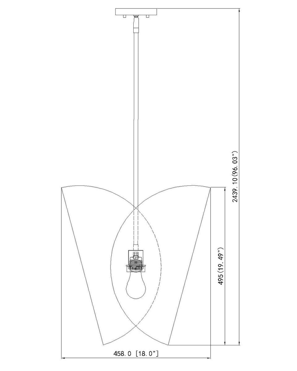 Suspension Salone - Blanc mat 14 1/4" by Z-Lite | Luminaires & cie