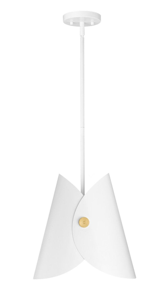 Suspension Salone - Blanc mat 14 1/4" by Z-Lite | Luminaires & cie