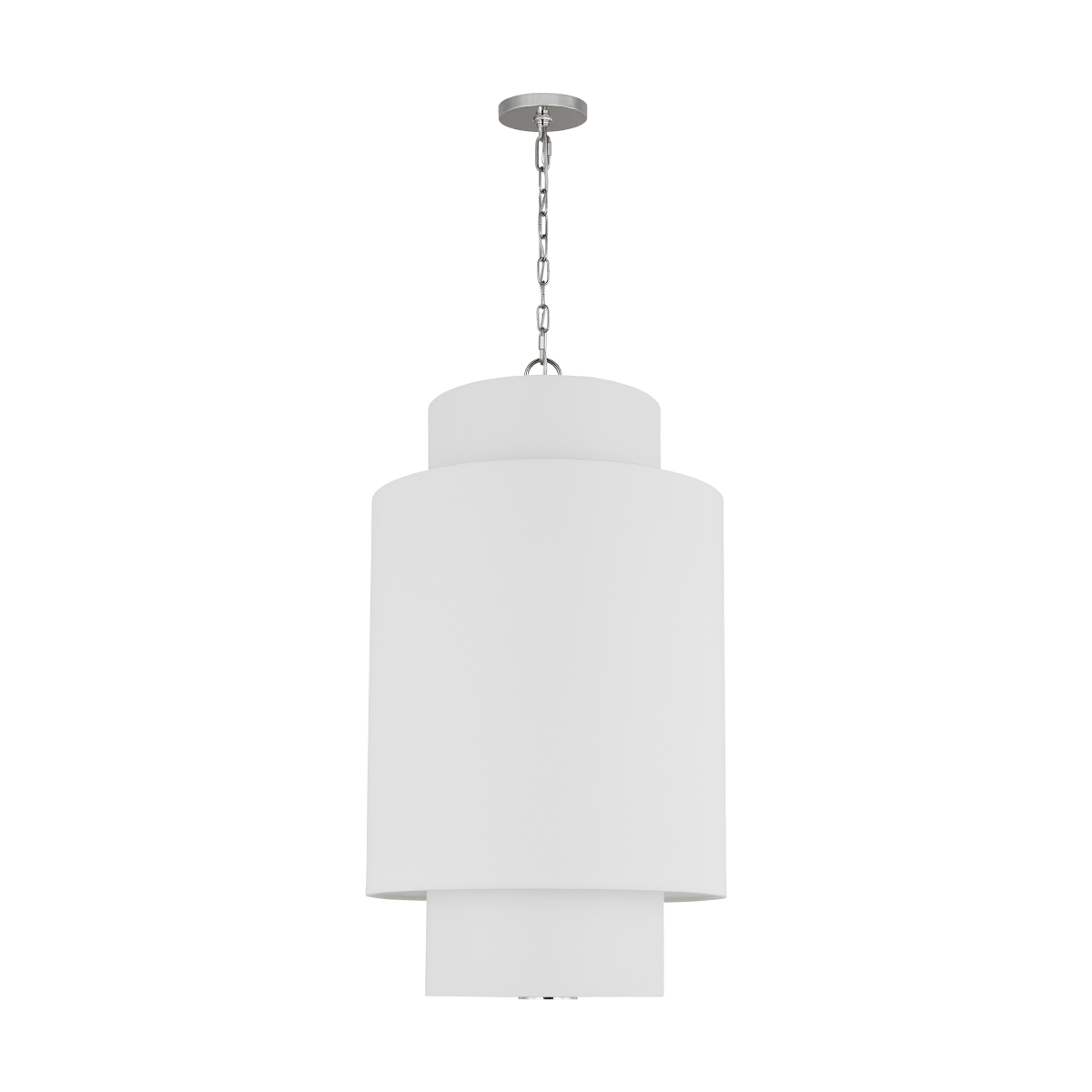 Suspension Sawyer - Nickel poli Gravé 15" by Visual Comfort Studio | Luminaires & cie