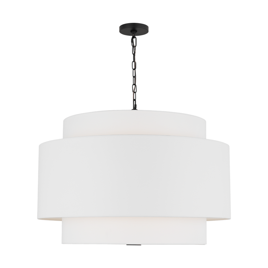 Suspension Sawyer - Noir de minuit Gravé 32" by Visual Comfort Studio | Luminaires & cie