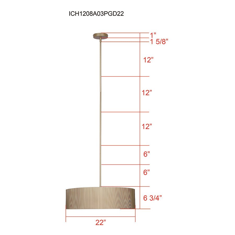 Suspension Scarlett - by Canarm | Luminaires & cie
