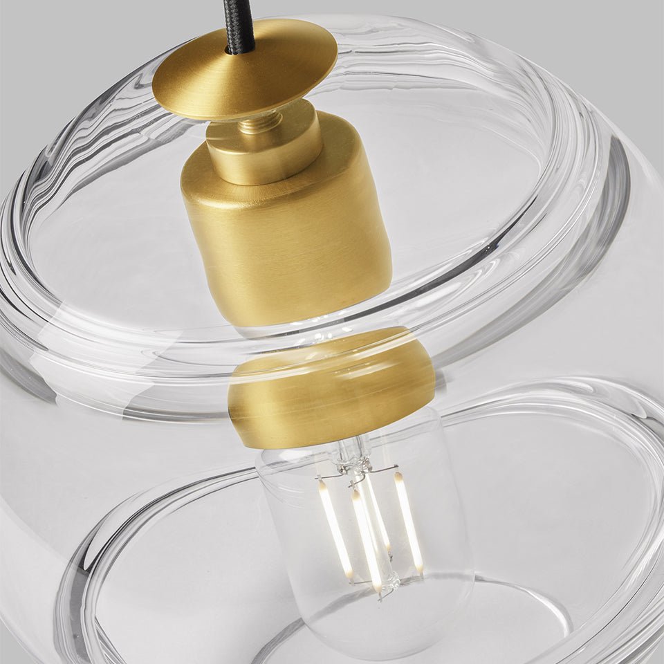 Suspension Sedona Large - Nickel satiné Blanc Oui by Tech Lighting | Luminaires & cie