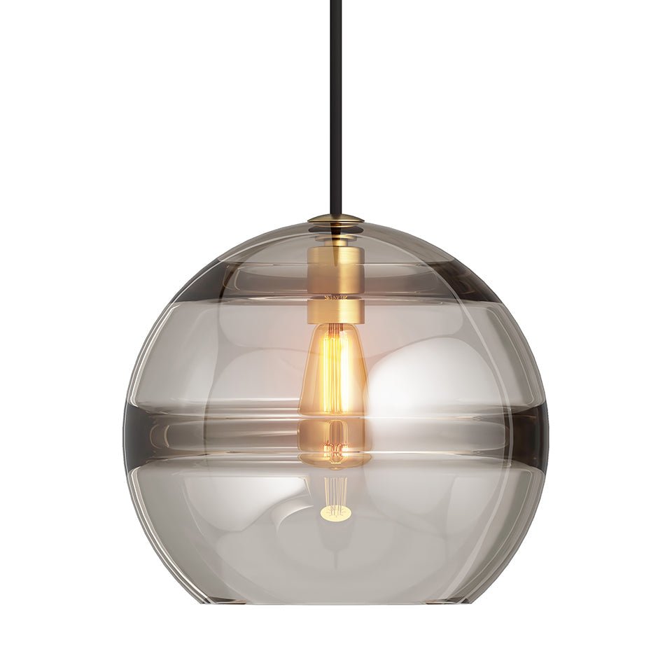 Suspension Sedona Medium - Laiton vieilli Fumé Oui by Tech Lighting | Luminaires & cie