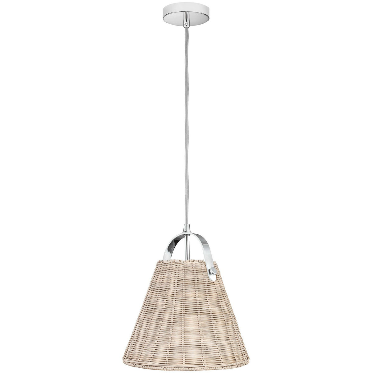 Suspension Shenandoah Naturel / Chrome poli – Dainolite