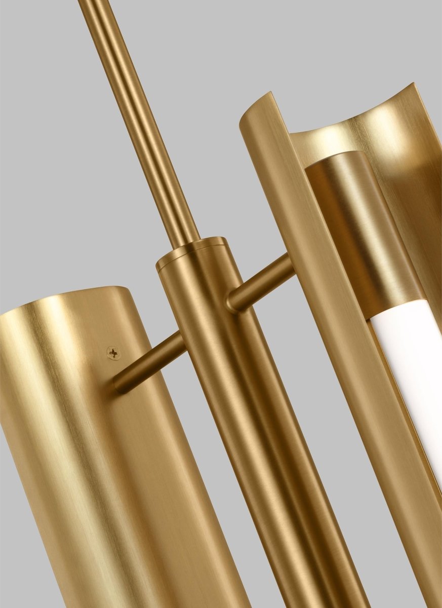 Suspension simple Carson - Laiton brûlé 9" by Visual Comfort Studio | Luminaires & cie