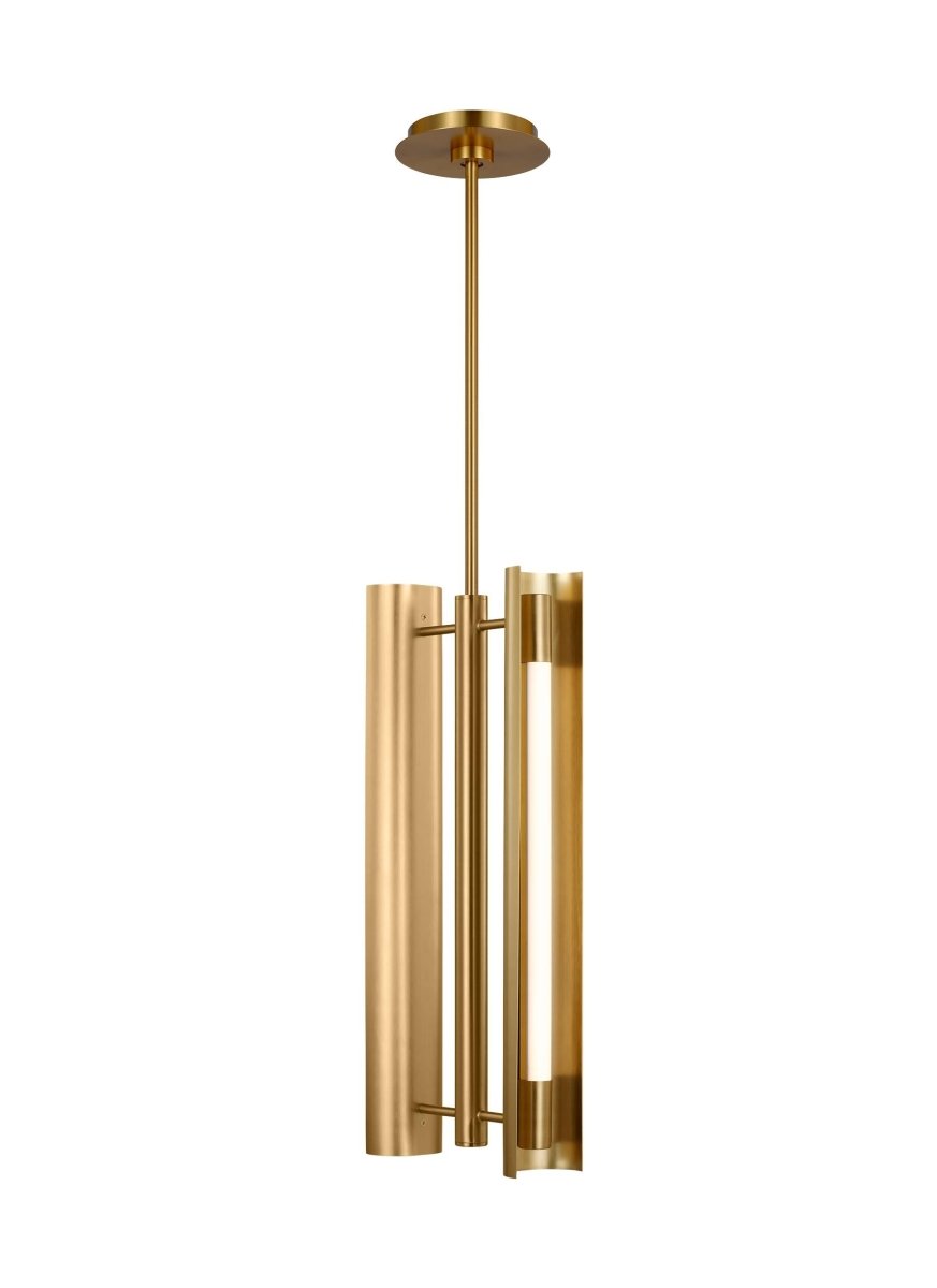 Suspension simple Carson - Laiton brûlé 9" by Visual Comfort Studio | Luminaires & cie